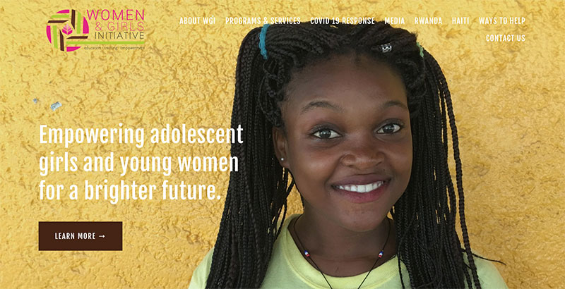 Women and Girls Initiative web page