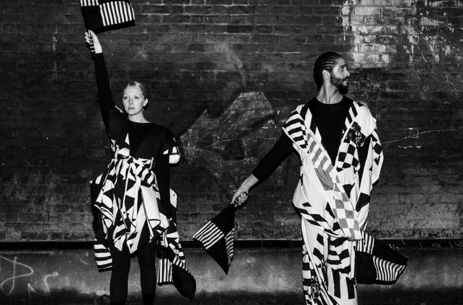 Black and white images from the Dazzle project