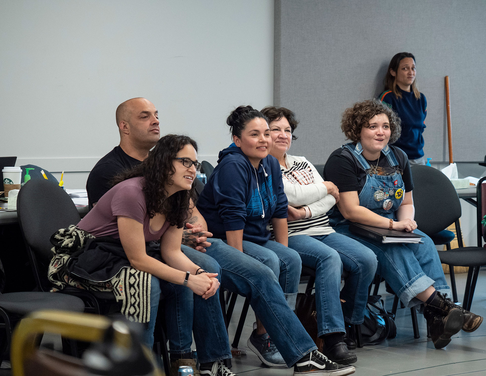 La Comedia of Errors rehearsal