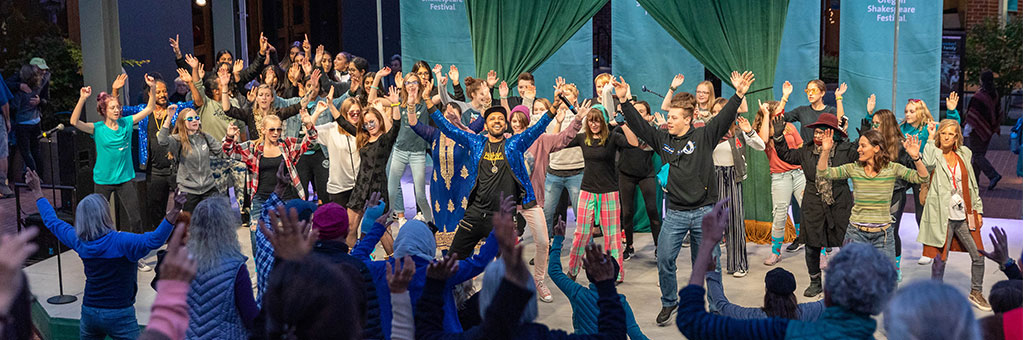 Green Show promotional image link to announcement