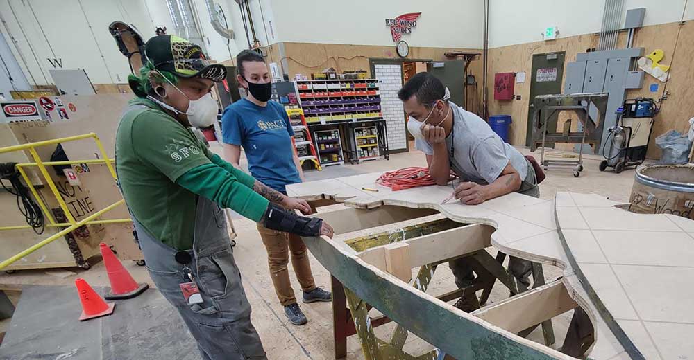 Sam Monrreal, Mikah Berky, John Ofori