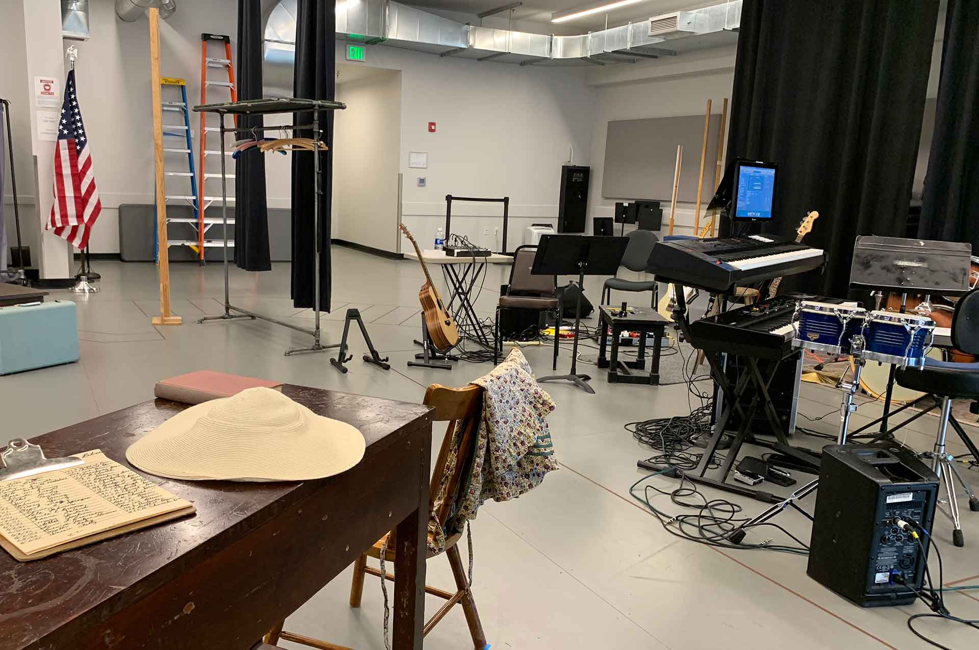 Fannie rehearsal room